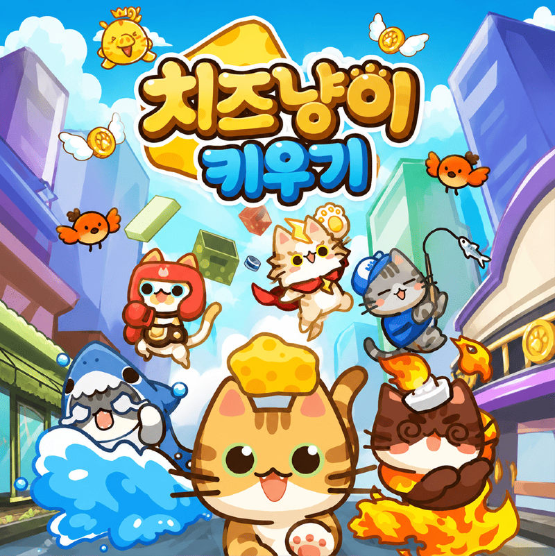 치즈냥이 키우기